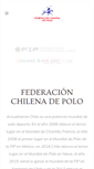 Mobile Screenshot of federacionchilenadepolo.cl