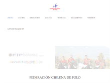 Tablet Screenshot of federacionchilenadepolo.cl